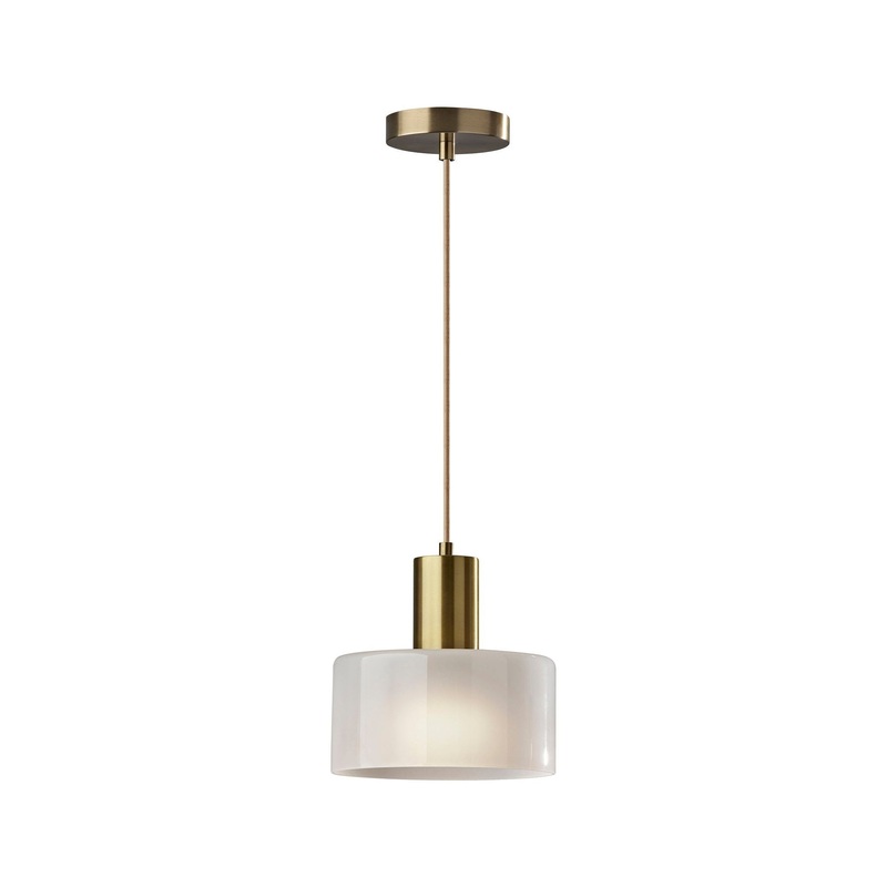 Rhodes Pendant Antique Brass