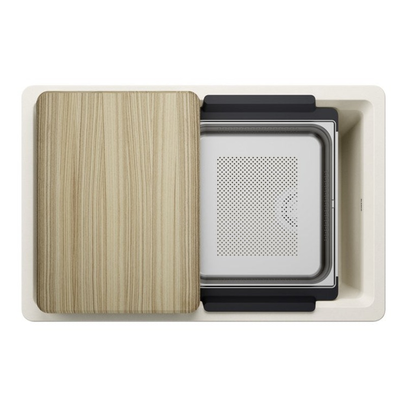 Workstation Inteos 30 Inch Soft White Silgranit