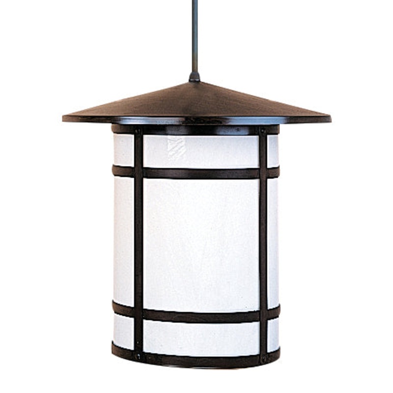 Arroyo BSH-17LWO-BZ Berkeley One Light Pendant Bronze