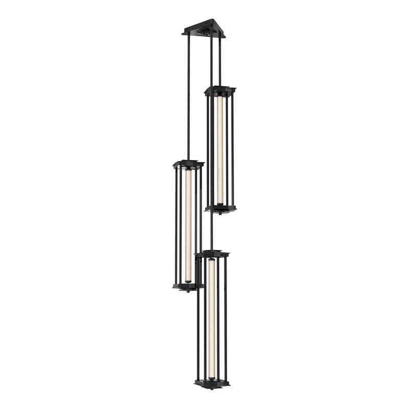 Athena Triple Tall LED Lantern Ink