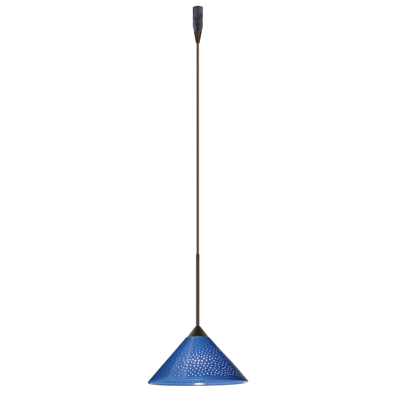Besa RXP-282484-BR Kona One Light Pendant Bronze