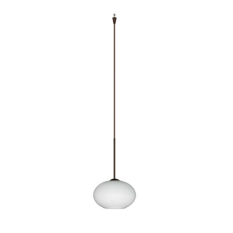 Besa XP-561207-BR Lasso One Light Pendant Bronze