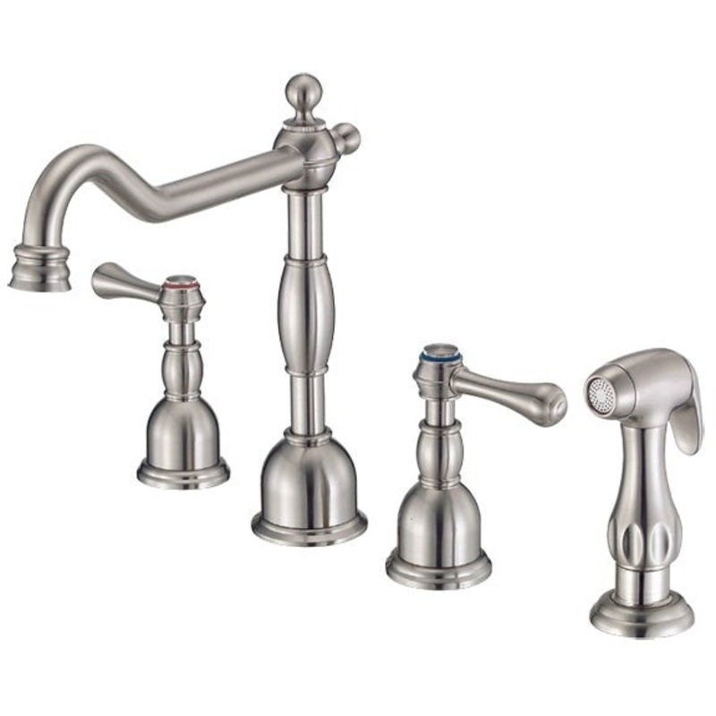 Gerber Kitchen Faucet – Includes Metal Side Spray from the Opulence Collection D422057SS