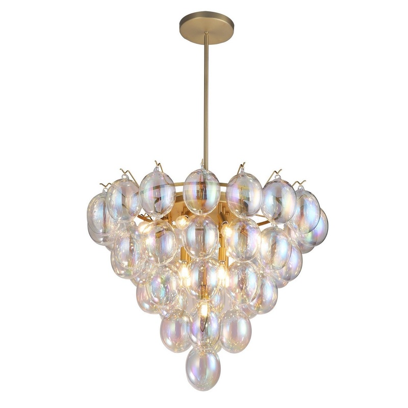 Globo Chandelier – Iridescenct / 32.50