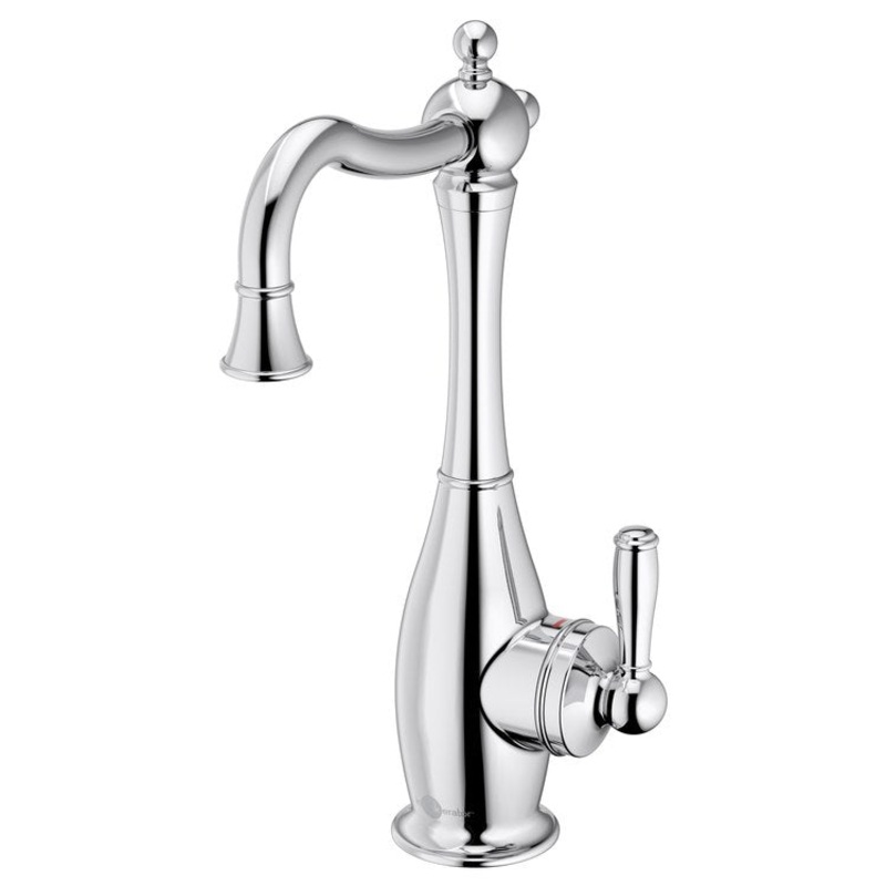 Hot Water Dispenser Showroom Traditional 2020 Instant 1 Lever ADA Mid Arc Swivel 360 DEG Chrome