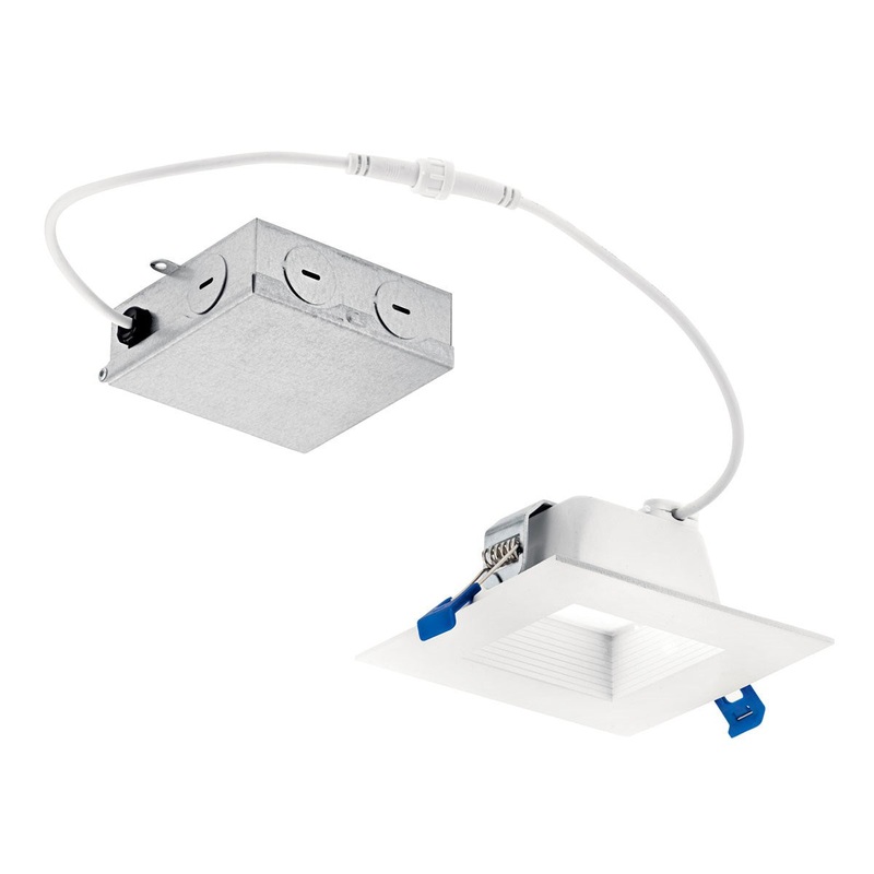 Kichler DLRC04S3090WHT LED Downlight, Textured White