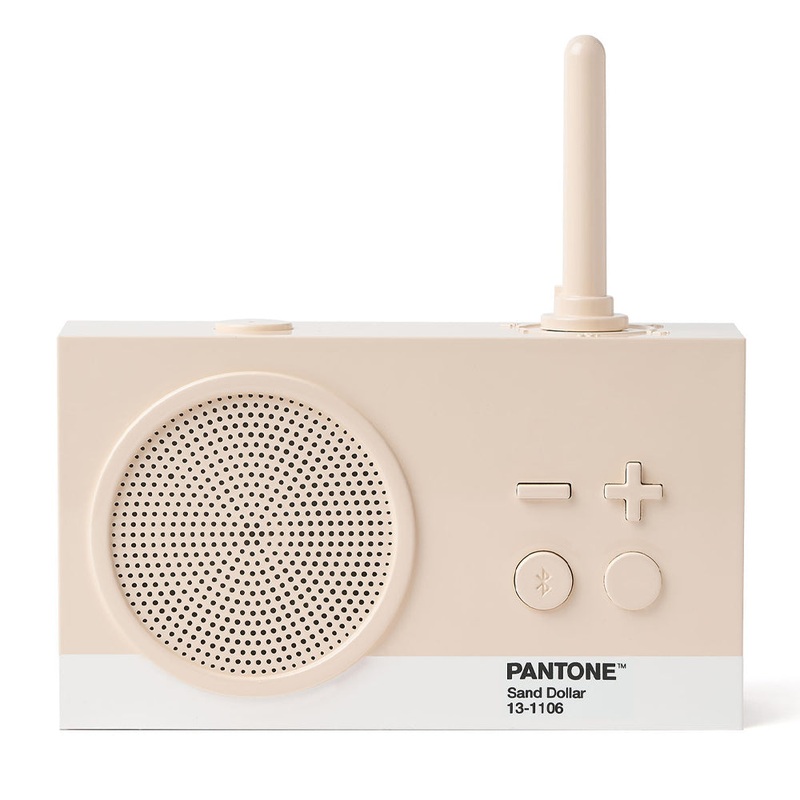 Lexon Thykho 3 Fm Radio & Bluetooth Speaker PANTONE – Sand