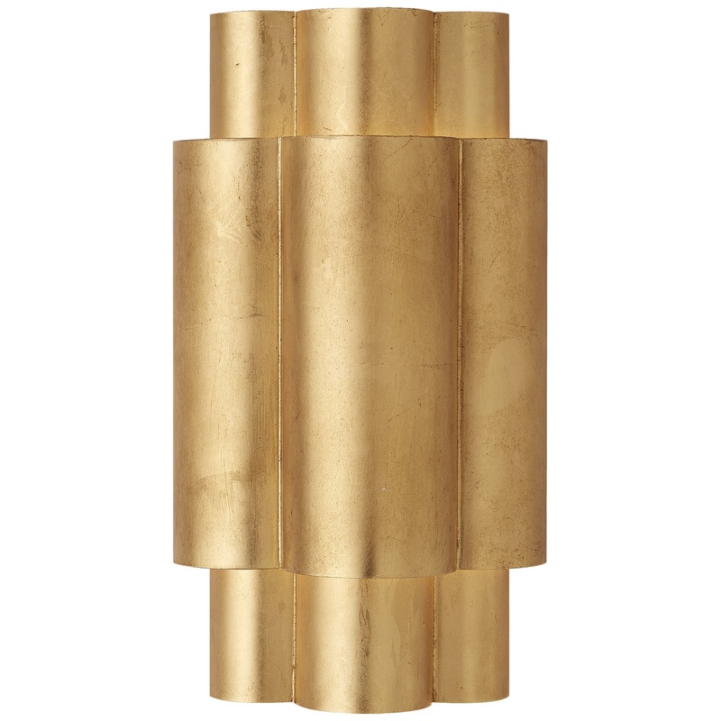 Two Light Wall Sconce from the Arabelle Collection in Gild Finish by Visual Comfort Signature