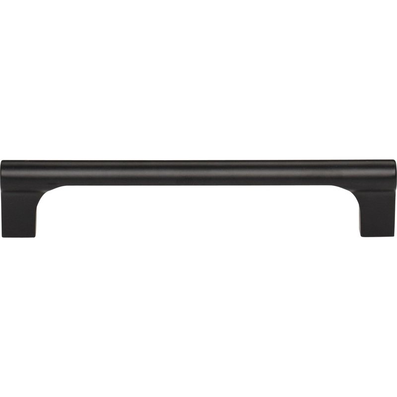 Atlas Homewares Whittier Pull 5 1/16 Inch (c-c) Matte Black