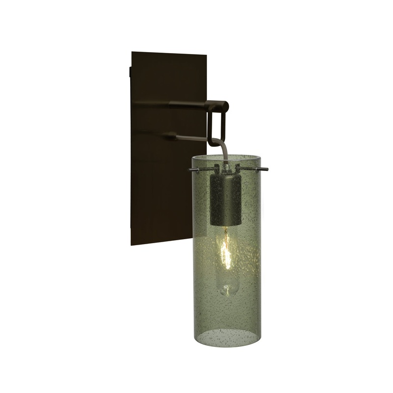 Besa 1WP-JUNI10MS-BR Juni One Light Wall Sconce Bronze