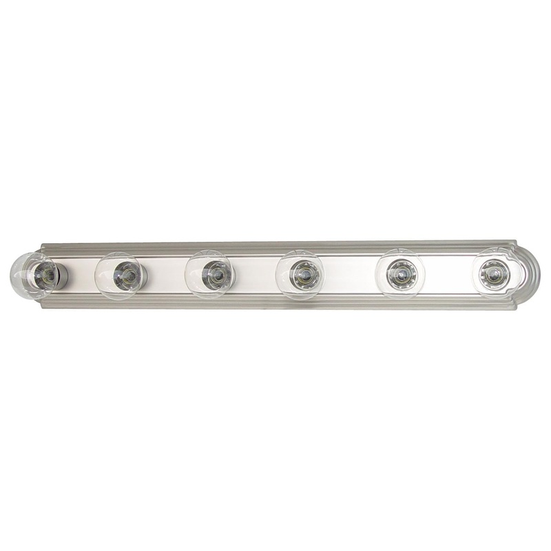 Capital Lighting 8106MN Alice 6 Light Vanity Matte Nickel
