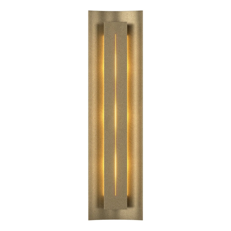 Gallery Sconce Soft Gold Ivory Art Glass (CC)