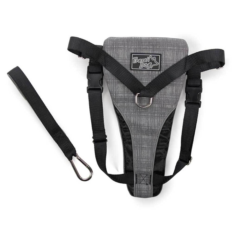 S Dog Harness 2 in 1 Combo – Car Travel Rides + Walks – No Pull Leash Seat Belt