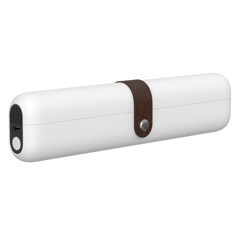 Travel UVC Toothbrush Sanitizer Box – Magnetic Closure, Rechargeable