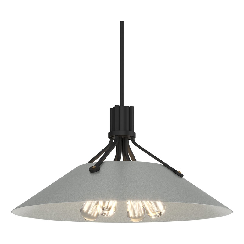 Henry Pendant Black Vintage Platinum