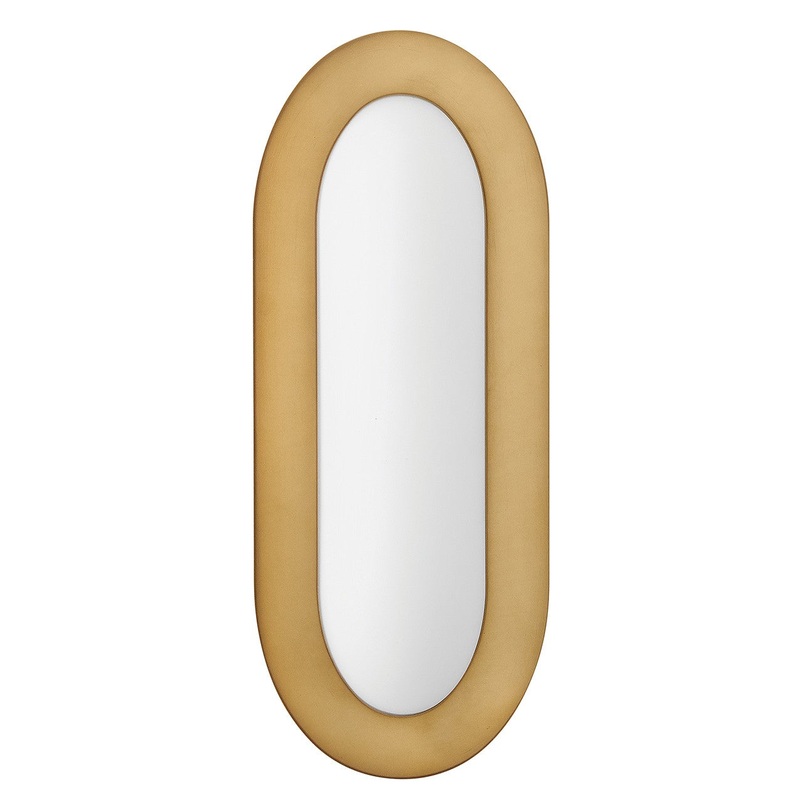 LED Vanity from the Emme Collection in Heritage Brass Finish by Hinkley