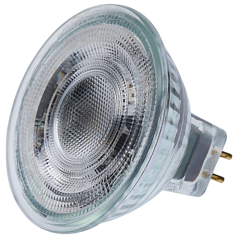 5.5 Watt MR16 LED Spotlight – 3000K CCT – GU5.3 Base – 12 Volt by Satco