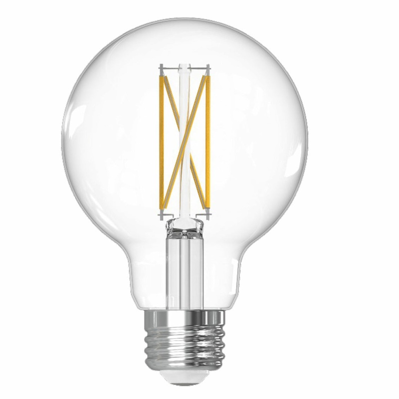 7.60Watt G25 Clear, 800  Lumens, E26 base, 120 Volt Light Bulb by Bulbrite