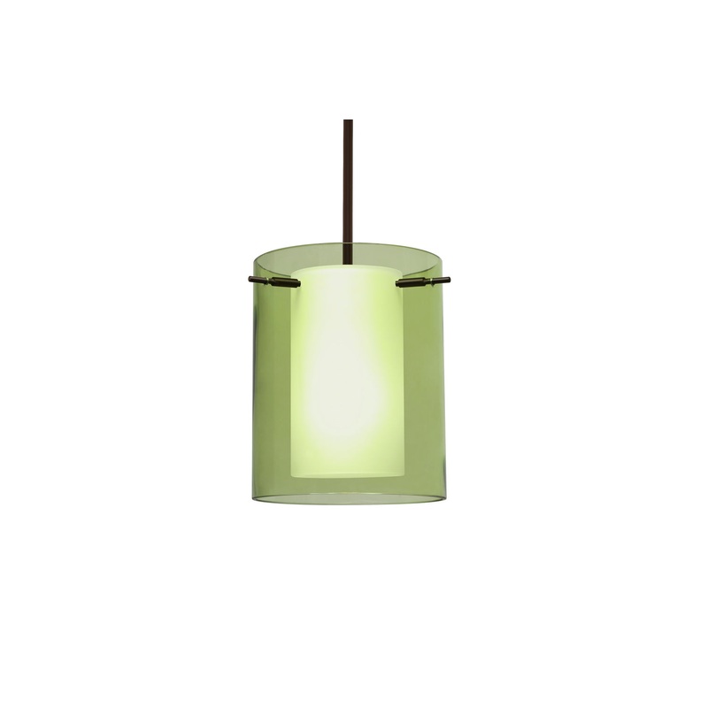 Besa 1TT-L00607-BR Pahu One Light Pendant Bronze
