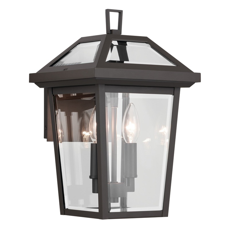 Kichler 59125OZ Two Light Outdoor Wall Mount, Olde Bronze