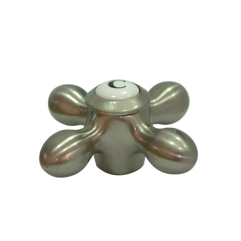 KSH3608AXC Cold Metal Cross Handle, Brushed Nickel