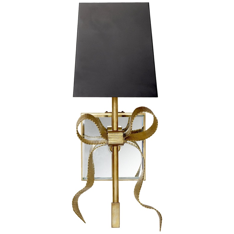 One Light Wall Sconce from the Ellery Collection in Soft Brass Finish by Visual Comfort Signature