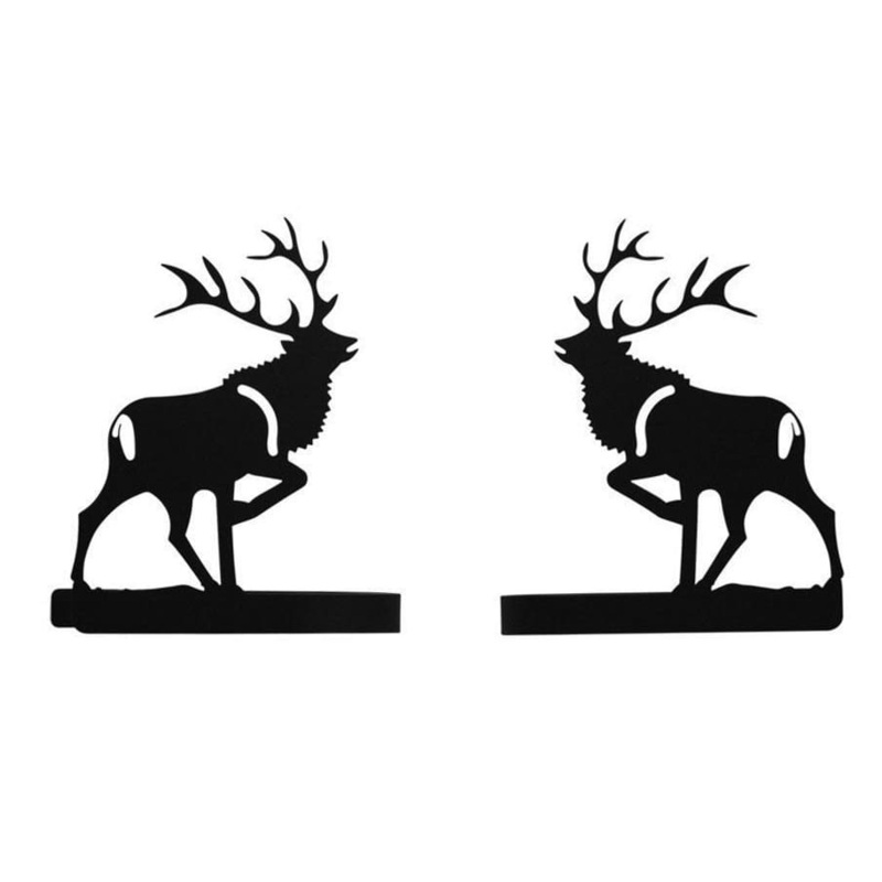 Village Wrought Iron CUR-TB-201 Elk Curtain Tie Backs (pair)