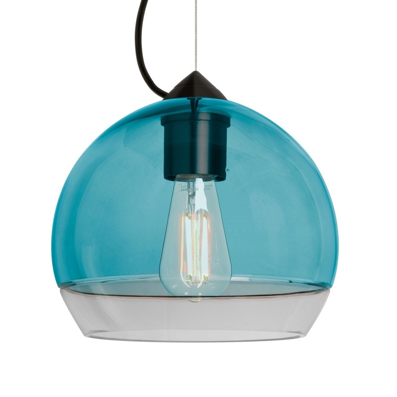 Besa 1KX-ALLY8BL-EDIL-BK Besa Ally 8 Cable Pendant LED Pendant Black
