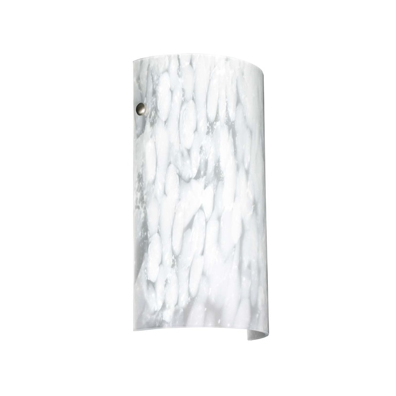 Besa 704219-PN Tamburo One Light Wall Sconce Polished Nickel