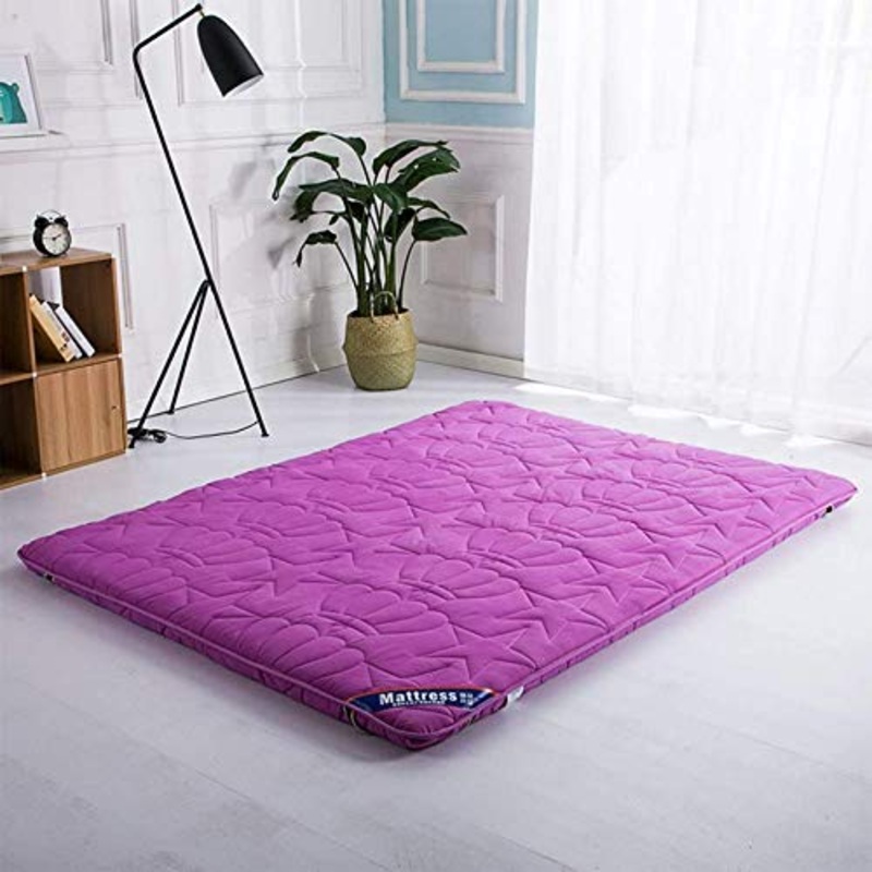 HKX Tappetino Molto Spesso, Colonna vertebrale Infermieristica Letto futon Tradizionale Facile da trasportare33 dormQueen Size Taglia Unica per Gli Ospiti-A 150x200cm (59×79 Pollici)
