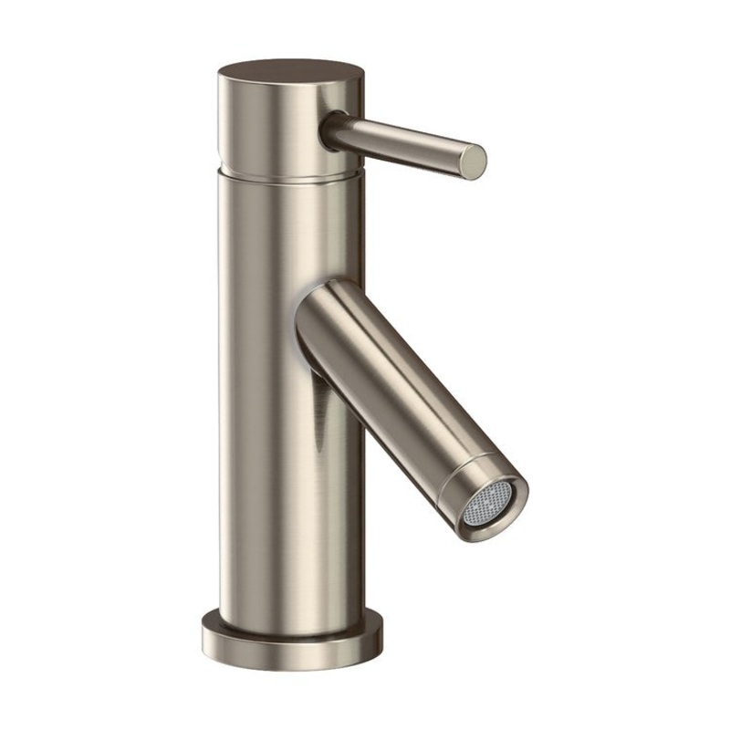 Lavatory Faucet East Linear 1 Lever ADA Antique Nickel 1.2 Gallons per Minute Brass Spout Height 2-3/5 Inch