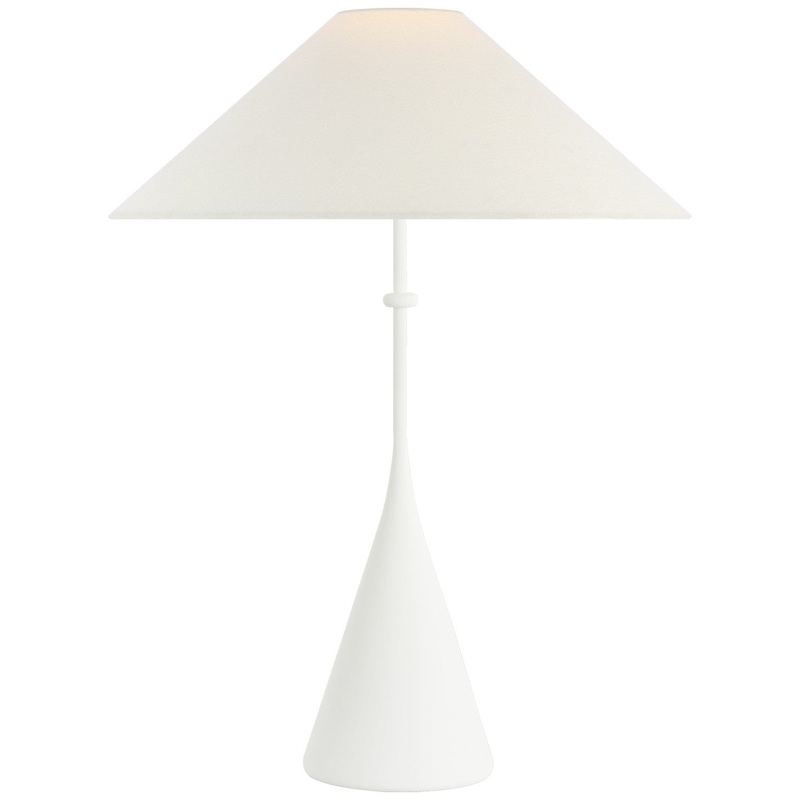 LED Table Lamp from the Zealous Collection in Museum White Finish by Visual Comfort Signature