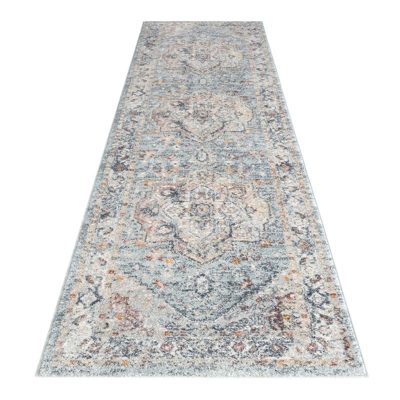 Ornate Persian Vintage Rug – Blue – 120×170