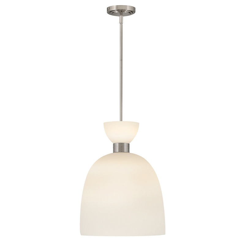 Tallulah Medium Pendant Polished Nickel