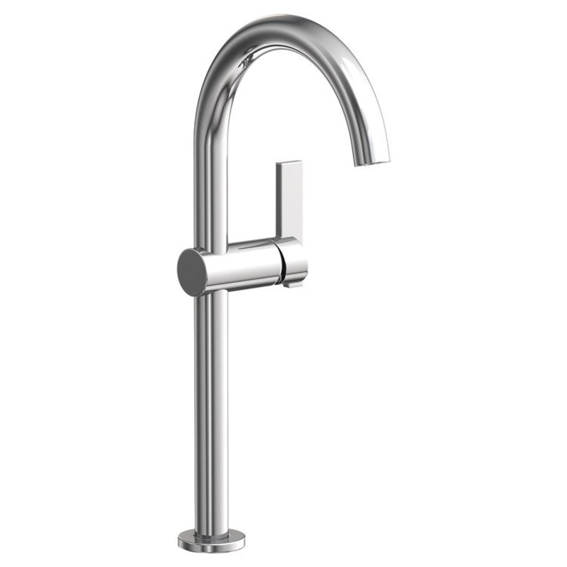 Vessel Faucet Priya 1 Lever ADA Polished Chrome 1.2 Gallons per Minute