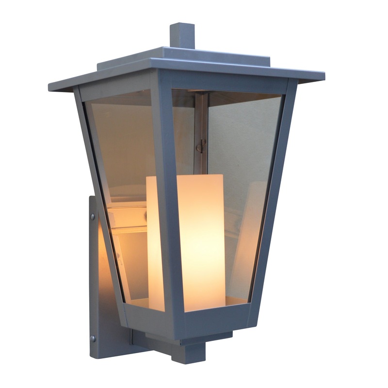 Arroyo BRB-8CLR/WHT-P Brighton One Light Wall Mount Pewter