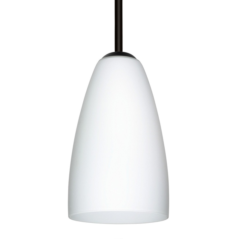 Besa 1TT-151107-BK Besa Riva 9 Pendant One Light Pendant Black