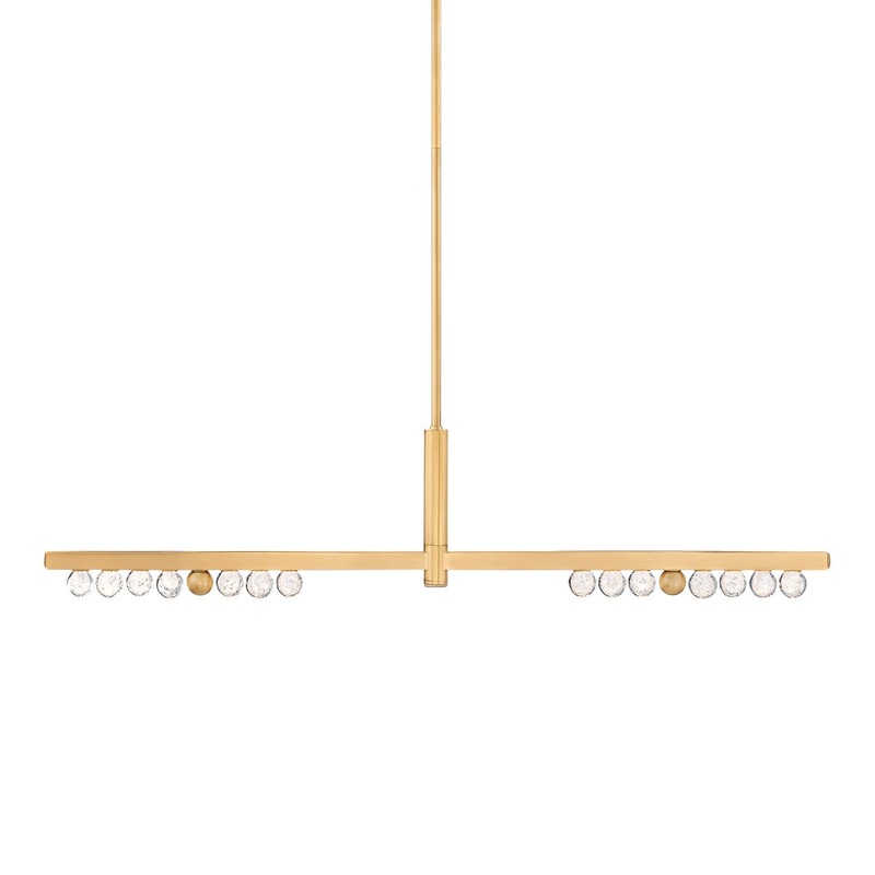 Corbett Lighting 382-51-VB Annecy LED Linear Vintage Brass