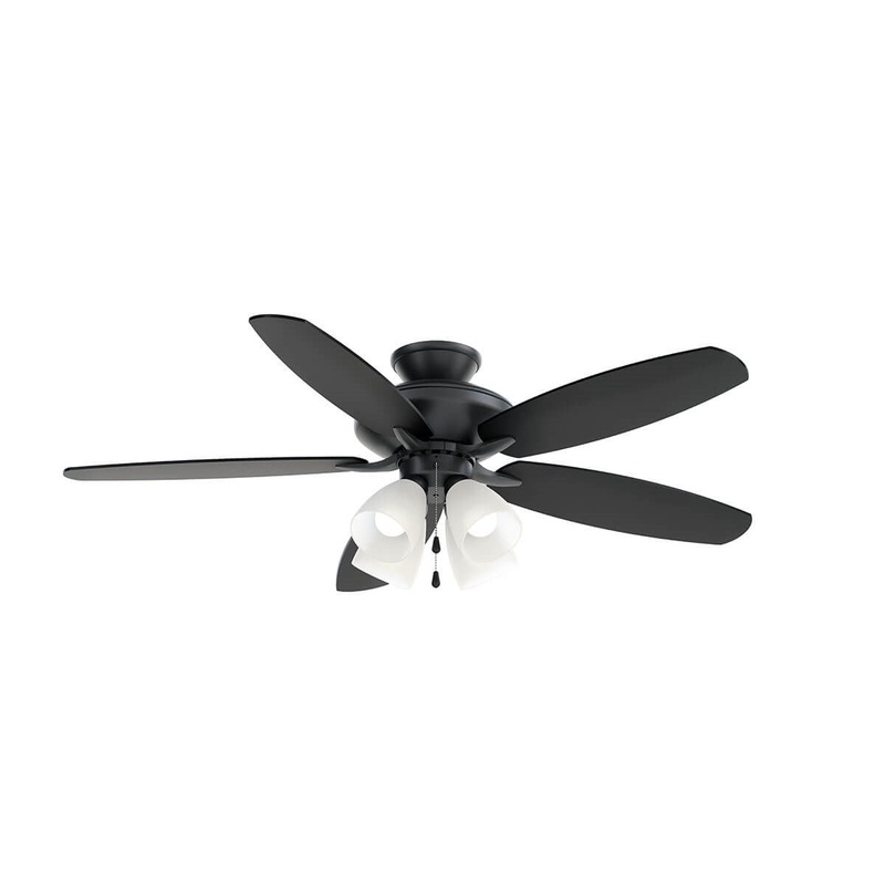 Kichler 330162SBK 52″ Ceiling Fan, Satin Black