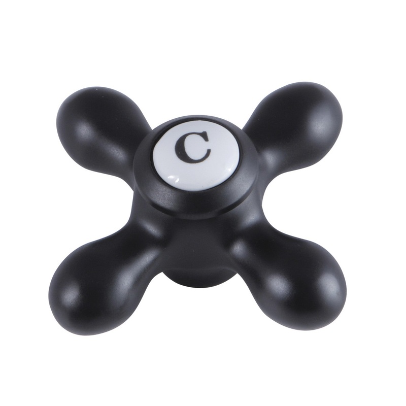 KSH3950AXC Cold Metal Cross Handle, Matte Black