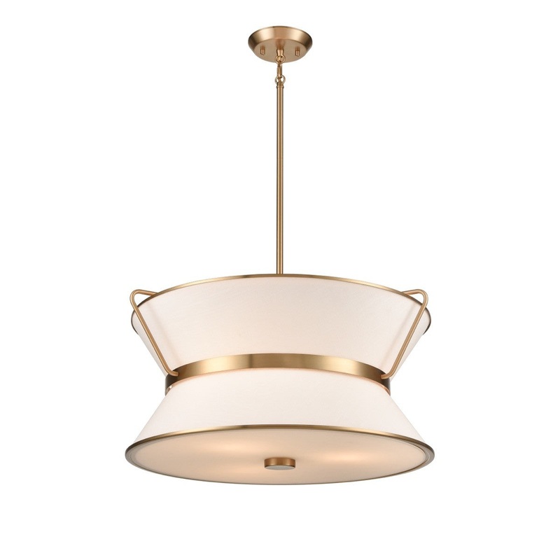 Layla Chandelier – Brushed Brass / 22.00