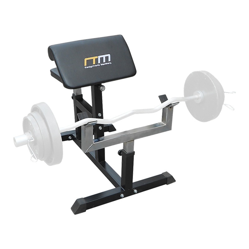 Preacher Curl Bench Weights Commercial Bicep Arms