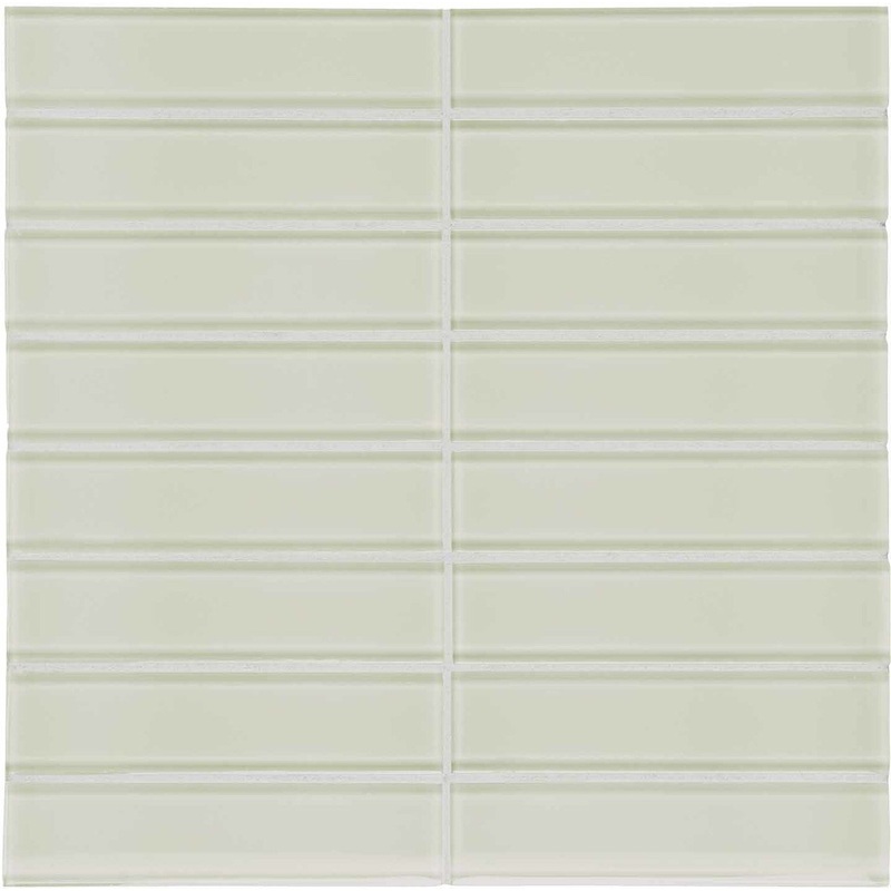 1.5″ x 6″ Inch Element Sand Stacked Glass Mosaics. 1 Sheet = .96 Sq. Ft. (35-118)