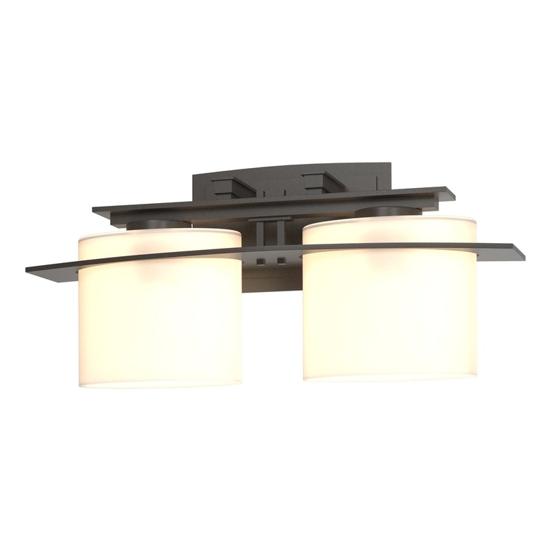 Arc Ellipse 2-Light Sconce Dark Smoke