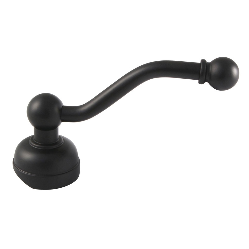 English Country KSH7030ABL Metal Lever Handle, Matte Black