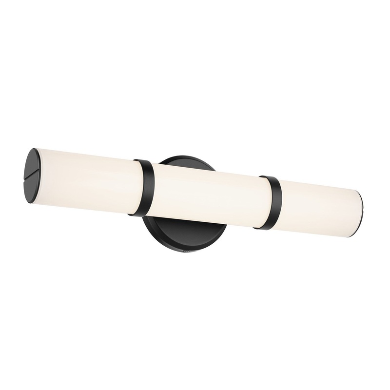 Kichler 55187BKLED LED Bath Bar, Black
