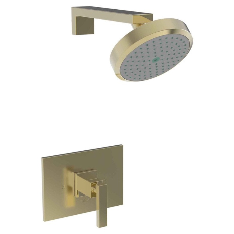 Skylar Pressure Balance Shower Trim with Lever Handle – French Gold PVD