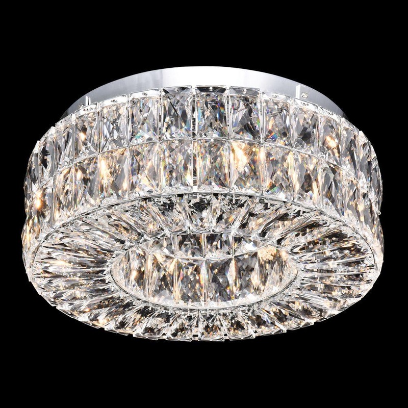 Urban 6-Light Flush Mount Chrome