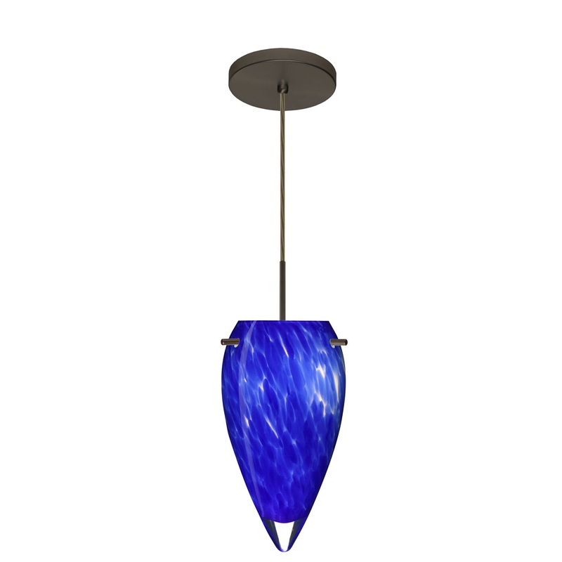 Besa 1JT-412586-BR Juli One Light Pendant Bronze (Discontinued)