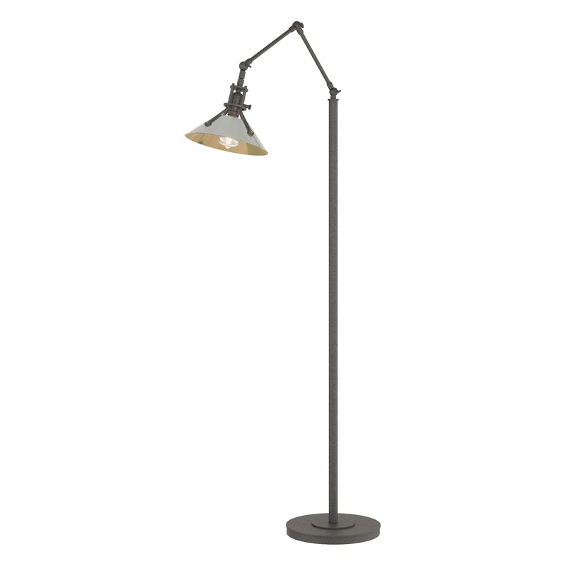 Henry Floor Lamp Natural Iron Sterling